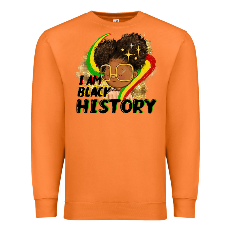 I Am Black History Premium Sweatshirt by FaDigitalArtStudio | Teevron