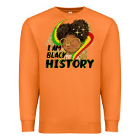 Carrot I am black history Premium Sweatshirt - FaDigitalArtStudio
