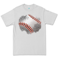Dove Grey leopard baseball patch Premium Tee - Jasminsmagicworld