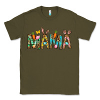 Army Green Easter Mama Classic Tee - BundleAndBundleShop