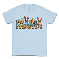 Dusty Blue Easter Mama Classic Tee - BundleAndBundleShop