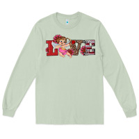Matcha valentine's day cupid sunflowers love Long Sleeve Tee - RanaPortraitStore