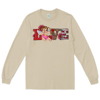 Mushroom valentine's day cupid sunflowers love Long Sleeve Tee - RanaPortraitStore