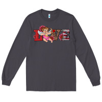 Smoke valentine's day cupid sunflowers love Long Sleeve Tee - RanaPortraitStore