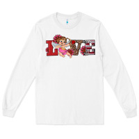 White valentine's day cupid sunflowers love Long Sleeve Tee - RanaPortraitStore
