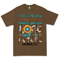Cacao for i know the plans i have for you plans to give you hope and a futur Premium Tee - JahusDesignShop