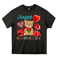 Asphalt happy valentines day Heavy Core Tee - NancyCooperArtShop