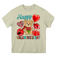 Mossy happy valentines day Heavy Core Tee - NancyCooperArtShop