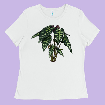 Amazon Elephant Ear Ladies Tee Designed By Lillyallendesigns