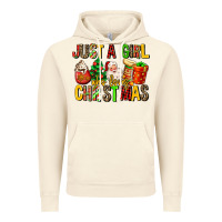 Vintage Artic just a girl who loves christmas Vintage Hoodie - MaliasSmallBusiness