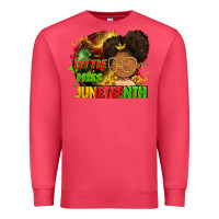 Cardinal Little miss Juneteenth Premium Sweatshirt - FaDigitalArtStudio