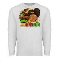 Dove Grey Little miss Juneteenth Premium Sweatshirt - FaDigitalArtStudio