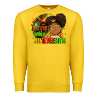 Lemon Little miss Juneteenth Premium Sweatshirt - FaDigitalArtStudio