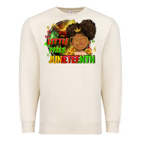 Sandshell Little miss Juneteenth Premium Sweatshirt - FaDigitalArtStudio