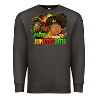 Smoke Little miss Juneteenth Premium Sweatshirt - FaDigitalArtStudio