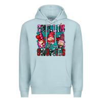Blue Mist chillin with my gnomies olivia Premium Hoodie - OliviaCreatesArt