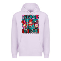 Lilac chillin with my gnomies olivia Premium Hoodie - OliviaCreatesArt