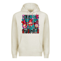 Oatmeal Heather chillin with my gnomies olivia Premium Hoodie - OliviaCreatesArt