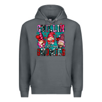 Rock chillin with my gnomies olivia Premium Hoodie - OliviaCreatesArt