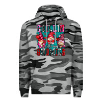 Slate Camo chillin with my gnomies olivia Premium Hoodie - OliviaCreatesArt
