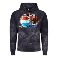 Cloud Black Red White  Booze With Cowhide Background Vintage Hoodie - Jasminsmagicworld