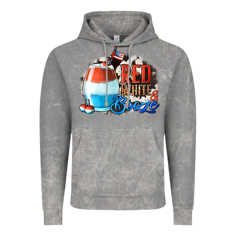 Red White  Booze With Cowhide Background Vintage Hoodie by Jasminsmagicworld | Teevron