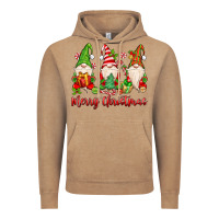 Vintage Coffee merry christmas gnomes Vintage Hoodie - MaliasSmallBusiness