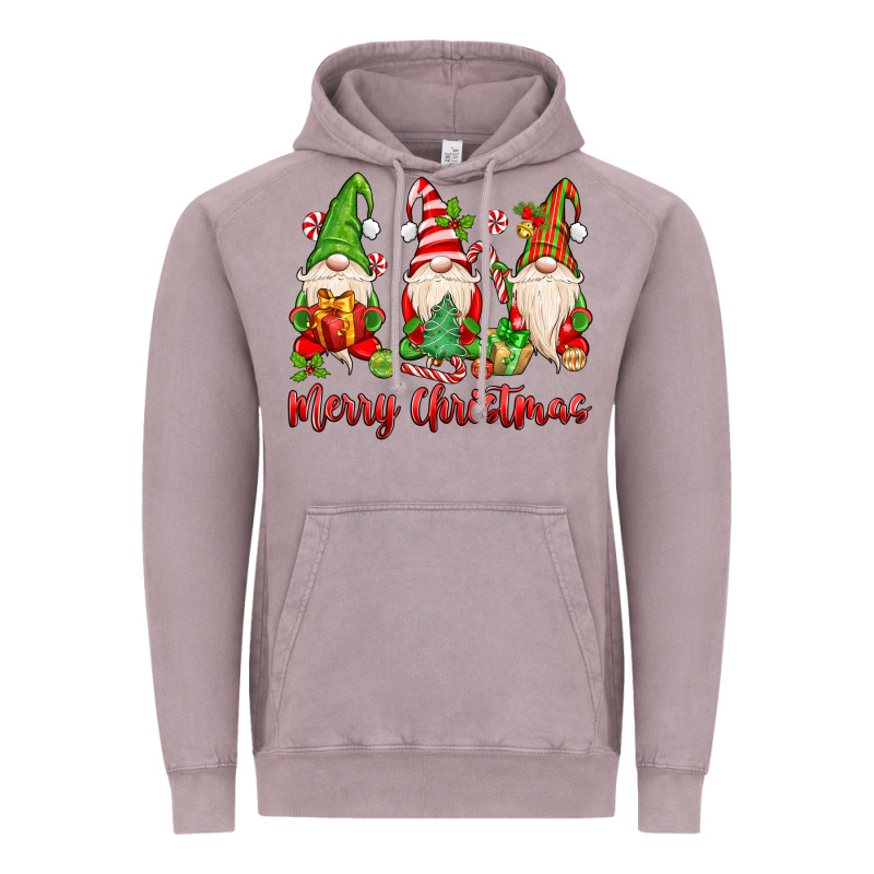 Merry Christmas Gnomes Vintage Hoodie by MaliasSmallBusiness | Teevron