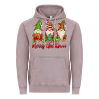 Vintage Zinc merry christmas gnomes Vintage Hoodie - MaliasSmallBusiness