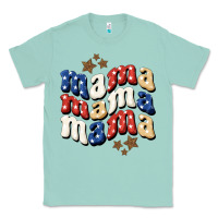Seafoam American Mama Classic Tee - BundleAndBundleShop