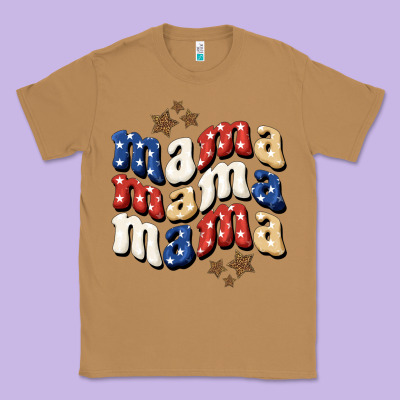 American Mama Classic Tee Designed By Bundleandbundleshop