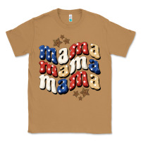 Toasted Coconut American Mama Classic Tee - BundleAndBundleShop