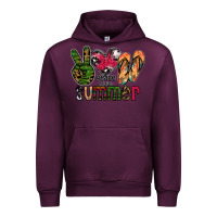 Mauve Wine peace love summer Urban Hoodie - CowhideDigitalArt