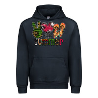 Navy peace love summer Urban Hoodie - CowhideDigitalArt