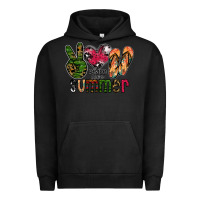 Pigment Black peace love summer Urban Hoodie - CowhideDigitalArt