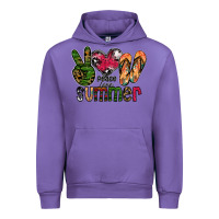 Tulip peace love summer Urban Hoodie - CowhideDigitalArt