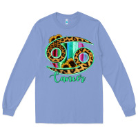 Colony Blue Cancer Zodiac Long Sleeve Tee - Bettercallsaul
