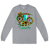 Heather Grey Cancer Zodiac Long Sleeve Tee - Bettercallsaul