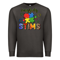Smoke Everybody stims Premium Sweatshirt - FaDigitalArtStudio