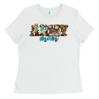 White army mom christmas Ladies Tee - Jasminsmagicworld