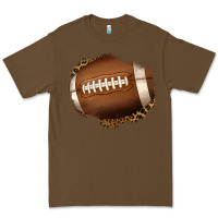 Cacao leopard american football patch Premium Tee - Jasminsmagicworld