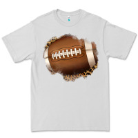 Dove Grey leopard american football patch Premium Tee - Jasminsmagicworld