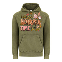 Vintage Olive its the most wonderful time of the year Vintage Hoodie - MaliasSmallBusiness