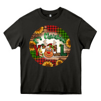 Asphalt it's Christmas y'all reindeer Christmas Heavy Core Tee - Jasminsmagicworld