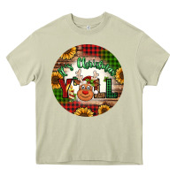 Mossy it's Christmas y'all reindeer Christmas Heavy Core Tee - Jasminsmagicworld