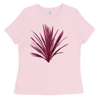 Bubblegum Pink Pink Cordyline Ladies Tee - LillyAllenDesigns