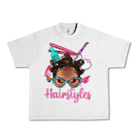 Lunar Rock Afro Bantu Knots Hairstyles Messy Bun With Clasp Bbs Urban Heavy Tee - BundleAndBundleShop