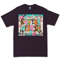 Plum Easter Day Nurse Premium Tee - NancyCooperArtShop