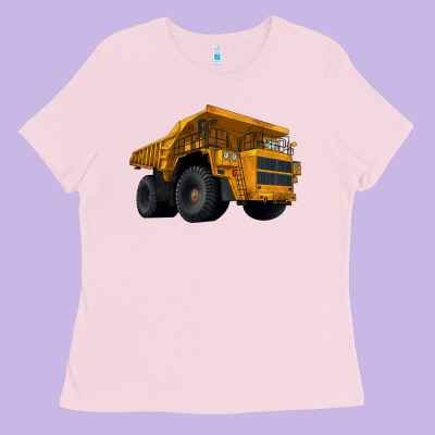 Dump Truck Ladies Tee Designed By Lillyallendesigns