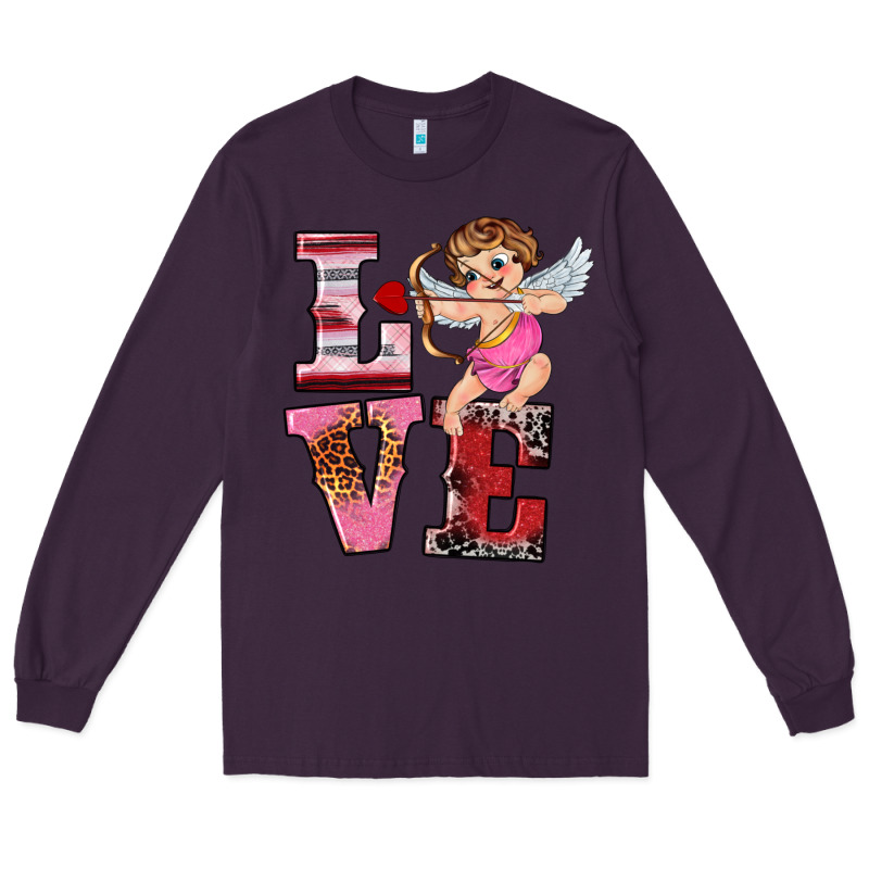 Valentine's Day Cupid Love Long Sleeve Tee by RanaPortraitStore | Teevron